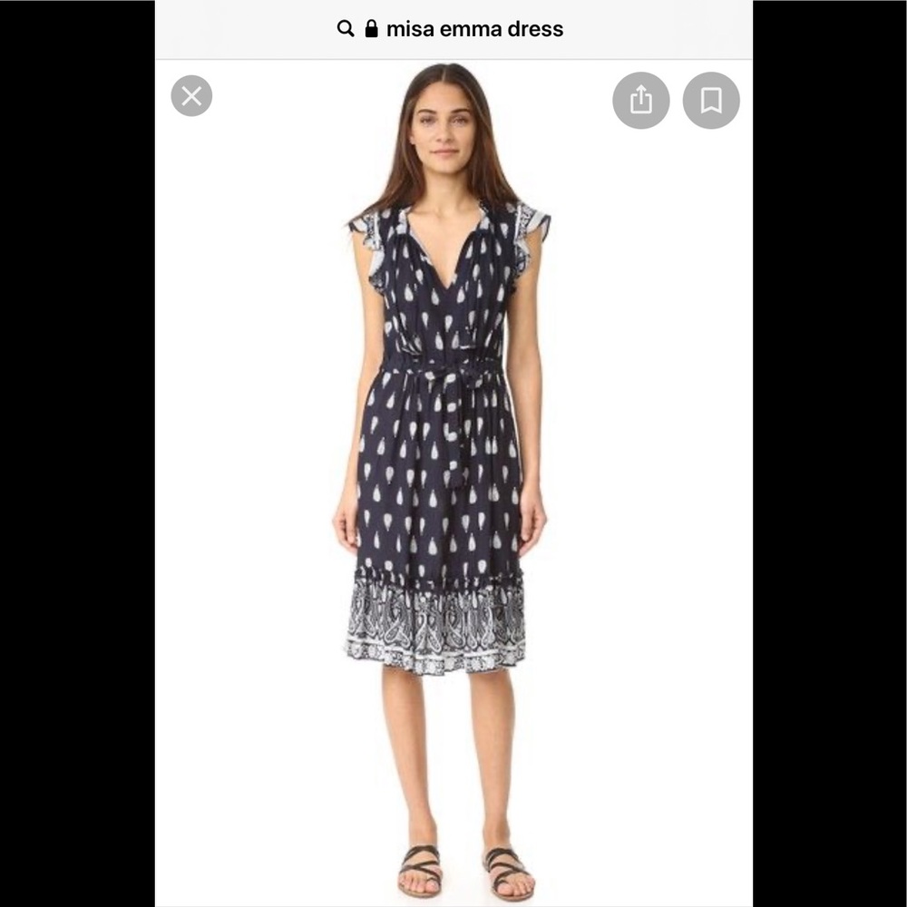 Used Condition Misa Emma Dress Size S
